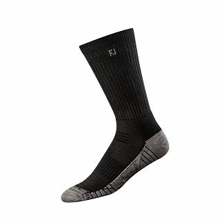 Men's Footjoy TechSof Golf Socks Black NZ-28408